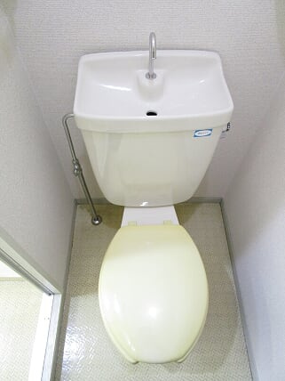 セジュール国分II【10,000円キャッシュバック対象物件】のトイレ|落ち着いた色調のトイレです
