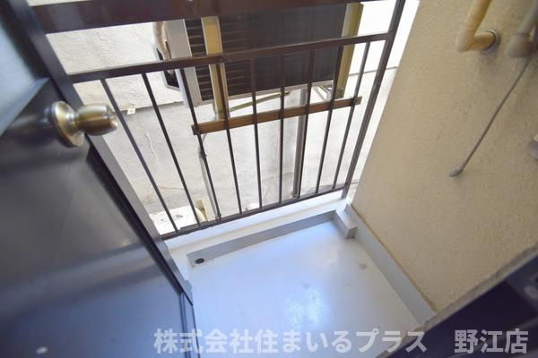 ルベール花の館千林のバルコニー