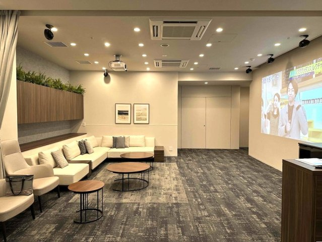 【ロビー】 | ザ・パークハウス　川越タワー | 落ち着いたラウンジ