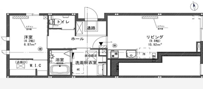 EDITION本蓮沼の間取り