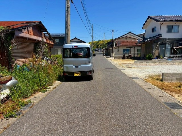 東伯郡湯梨浜町橋津売土地のその他|前面道路幅員約4.3ｍとなります。