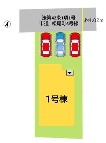八幡東区松尾町3期の区画図