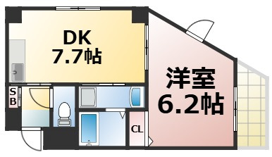 【間取り】 | ステラートコート玉造　仲介手数料無料