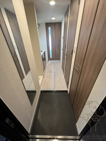 プレサンス梅田北ディアの玄関