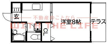 セジュール国分の間取り|間取り図です