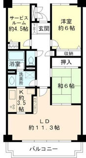 【間取り】 | カルム赤羽 | 間取りです。
