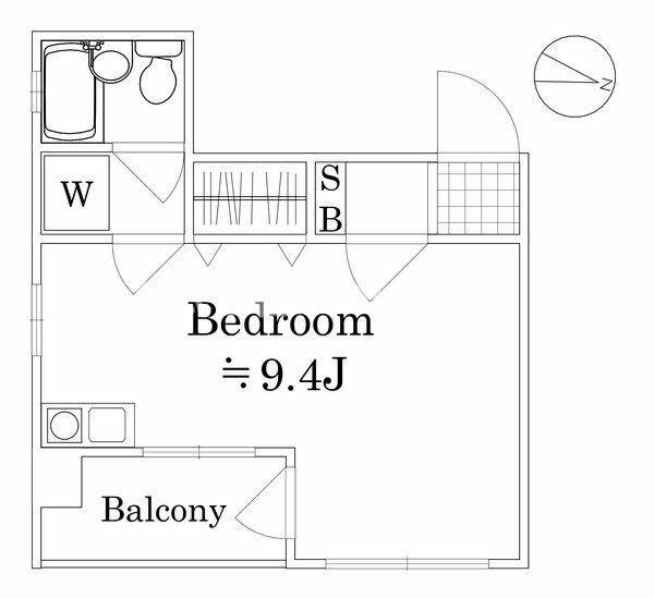 ライオンズマンション北千住第５の間取り