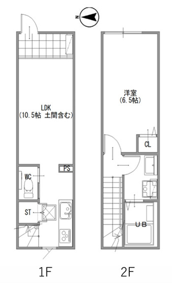 【間取り】 | MOK-TERRACE　HACHIOJI