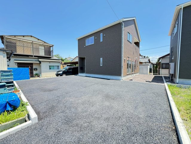 新築戸建て　清水町伏見第７　全５棟　１号棟の駐車場|7台駐車可能なスペース