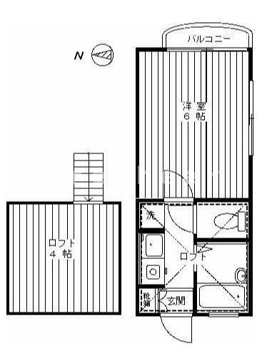 【間取り】 | コーポラスK1