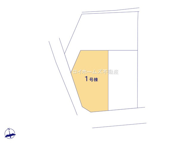 【区画図】 | 知多郡東浦町大字緒川字天白30-1『仲介料無料』新築戸建て | 1号棟