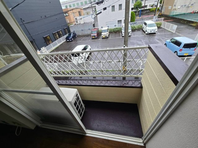 ユミハウス（長町）のバルコニー