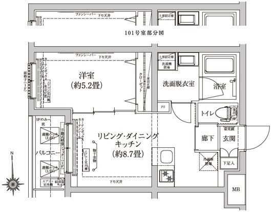 アイル　グランデ赤羽の間取り