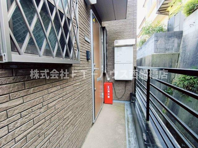 スカーラ上山のバルコニー