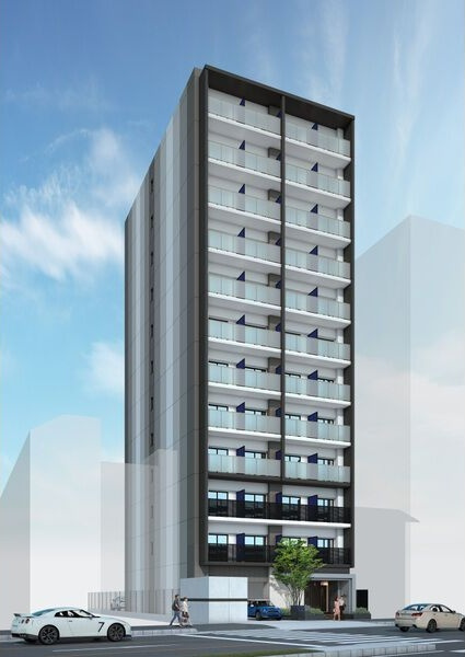 S-RESIDENCE熱田の外観パース|外観パースです
