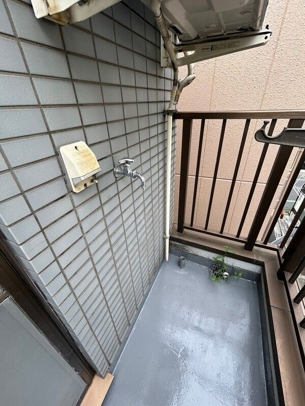 レモンハイツのバルコニー