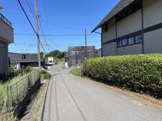 【前面道路含む現地写真】 | 山武市美杉野1丁目　中古戸建