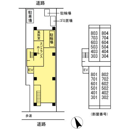 【区画図】 | セントラル立川