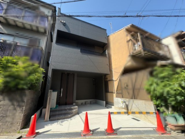 向日市寺戸町山縄手の前面道路含む現地写真|周辺には落ち着いた住宅地が広がります！