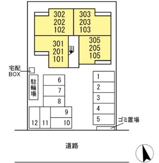 PREMILIFE大州浜の区画図