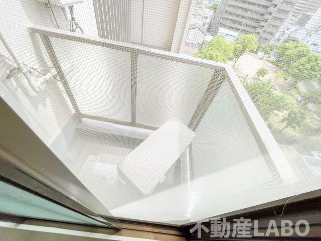 帝塚山ハイツのバルコニー