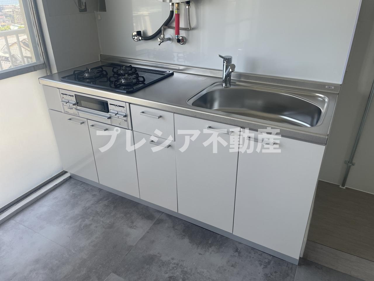 明舞第一団地2号棟のキッチン