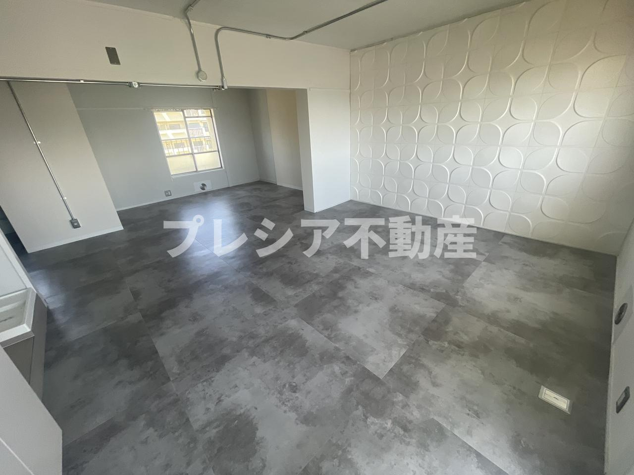 明舞第一団地2号棟の居間・リビング