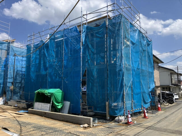 ブルーミングガーデン　市川市曽谷４丁目４棟／１期４号棟の前面道路含む現地写真|★販売現地★2026.4.11撮影