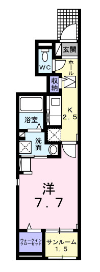 【間取り】 | フォンターナガルボⅡ