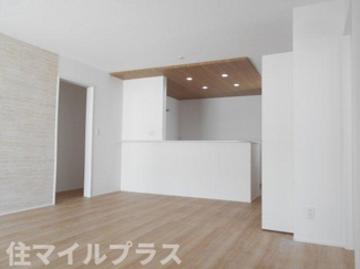 【居間・リビング】 | 郡山市喜久田町双又新築一戸建て5棟 | 使いやすいリビングです