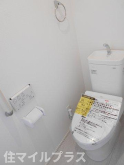 【トイレ】 | 郡山市喜久田町双又新築一戸建て5棟 | 落ち着いたトイレです