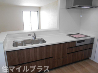 【キッチン】 | 郡山市喜久田町双又新築一戸建て5棟 | 使いやすいキッチンです