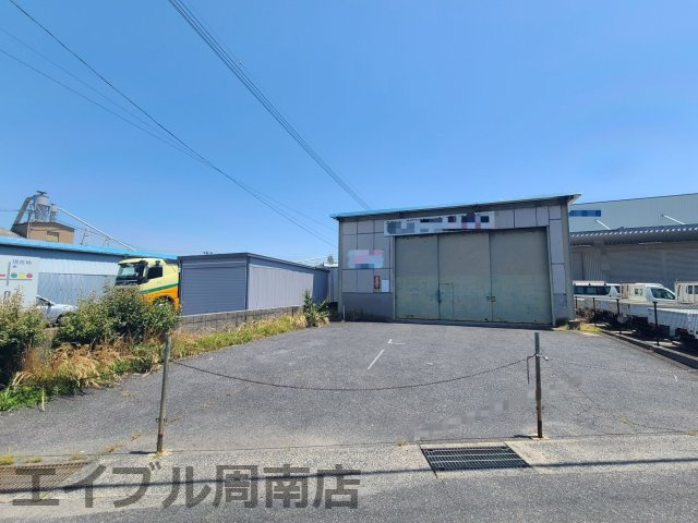 櫛ヶ浜　貸倉庫の外観|倉庫前もしっかりスペース有ります