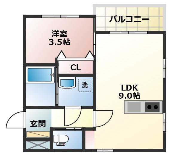 【間取り】 | 朝風のノーブル
