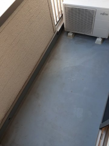 クレール桜上水のバルコニー