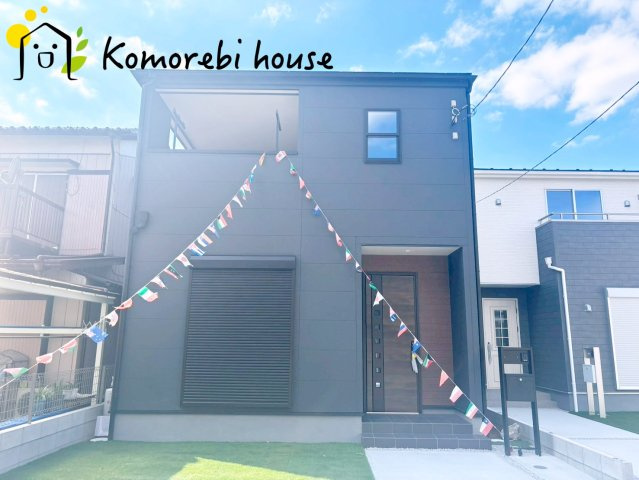桶川市末広　新築一戸建て　リーブルガーデン　01の外観|外観です