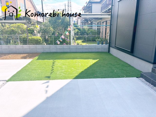 桶川市末広　新築一戸建て　リーブルガーデン　01の庭|お庭も活用できます