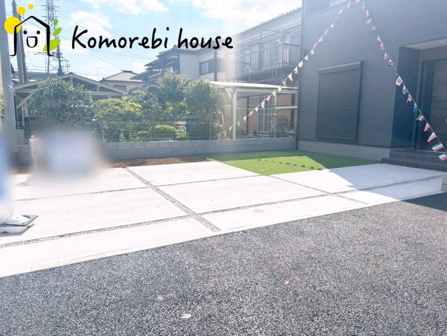 桶川市末広　新築一戸建て　リーブルガーデン　01の駐車場|駐車場です