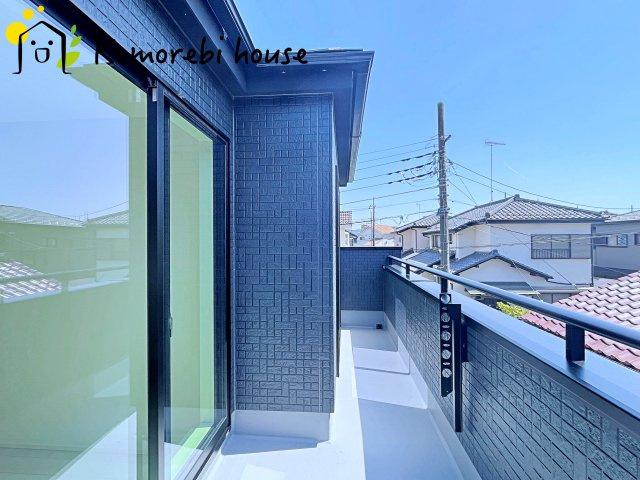 桶川市下日出谷　13期　新築一戸建て　グラファーレ　01のバルコニー|26.4.11　撮影済み