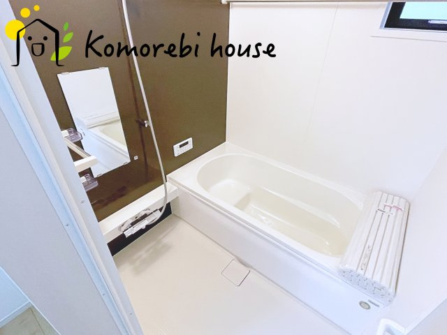 桶川市朝日　2期　新築一戸建て　KEIAI GRACE　01の浴室|26.4.10　撮影済み