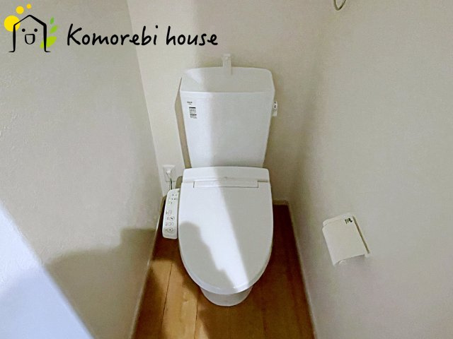 桶川市朝日　3期　新築一戸建て　KEIAI GRACE　01のトイレ|26.3.14撮影済み