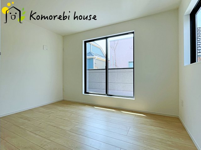 桶川市朝日　3期　新築一戸建て　KEIAI GRACE　01の寝室|26.3.14撮影済み