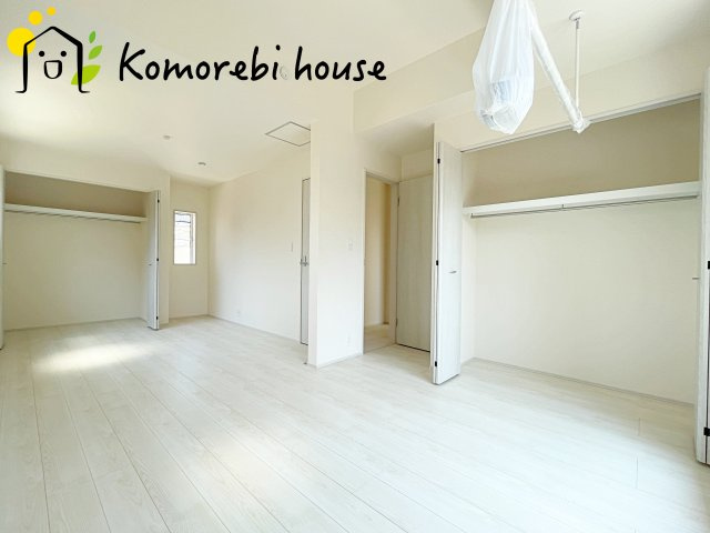 桶川市北1丁目　8期　新築一戸建て　ブルーミングガーデン　02の寝室|26.5.14　撮影済み