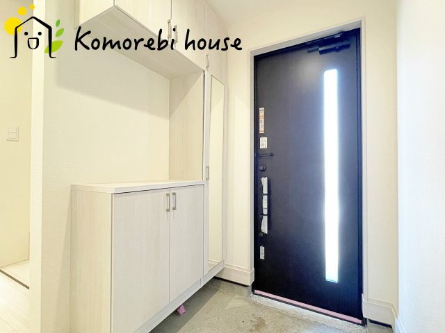 桶川市北1丁目　8期　新築一戸建て　ブルーミングガーデン　02の玄関|26.5.14　撮影済み