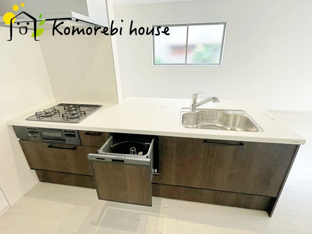 桶川市神明　1期　新築一戸建て　テラシエ　01のキッチン|お料理しやすいキッチンです