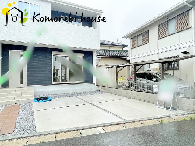 桶川市神明　1期　新築一戸建て　テラシエ　01の駐車場|駐車スペースもあります