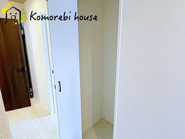 桶川市坂田　10期　　新築一戸建て　グラファーレ　01の収納|収納のためのスペースです