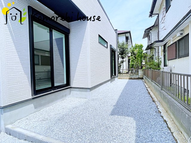 桶川市坂田　10期　　新築一戸建て　グラファーレ　01の庭|たまにはお庭で休日を過ごしてみるのもよいかもしれません
