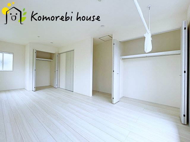 桶川市北1丁目　7期　新築一戸建て　ブルーミングガーデン　01の和室|26.4.20　撮影済み