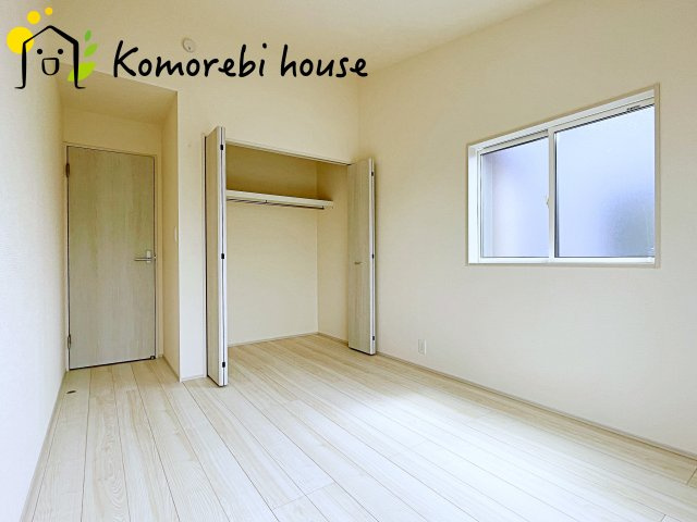 桶川市北1丁目　7期　新築一戸建て　ブルーミングガーデン　01の寝室|26.4.20　撮影済み